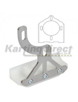 Frame Slider Protector. Bolts to the bearing hanger to protect sprocket side or brake disc