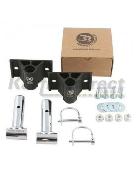 Rear Bar Plastic Adjustable KIT by KG includes mounting kit