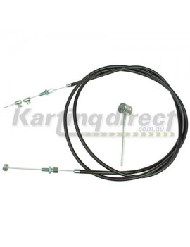 Brake Cable Round End Kit 
Inner Cable 1900mm Includes clamps and adjusters