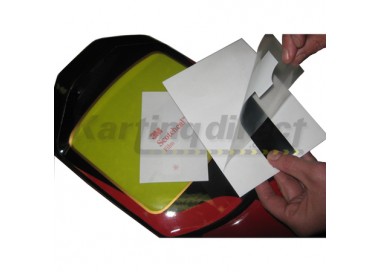 Number 5 decal Large black sticker