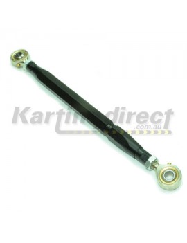 Tie Rod Adjustable Kit with rod ends Black single kit