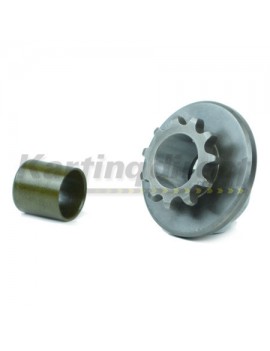 Rotax Compatible 11 Tooth Sprocket, Locator Pin, Insert bush  Bush part number 233855