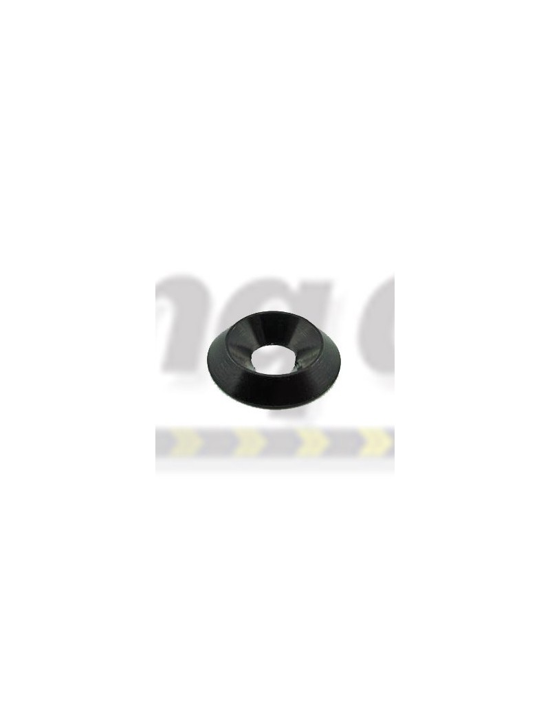 Washer  Counter Sunk Alloy  Black Anodised  M6 ( Small )