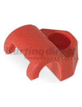 Brake Line T Clamp Red 6mm