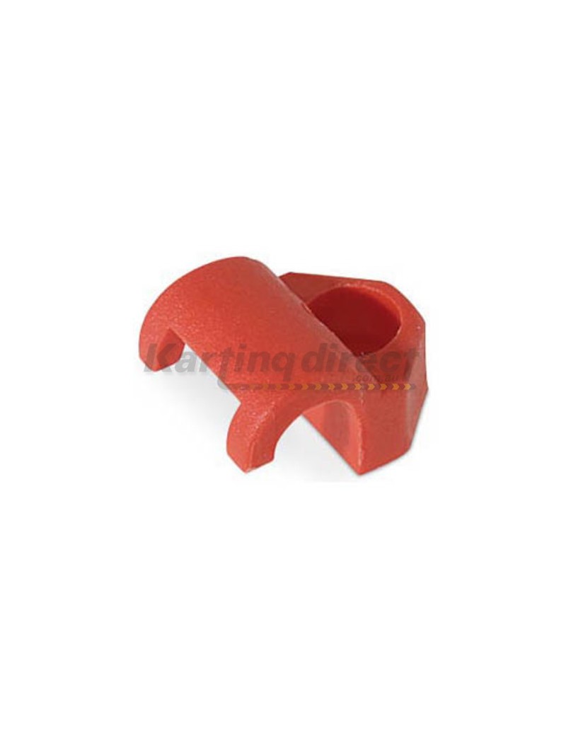 Brake Line T Clamp Red 6mm
