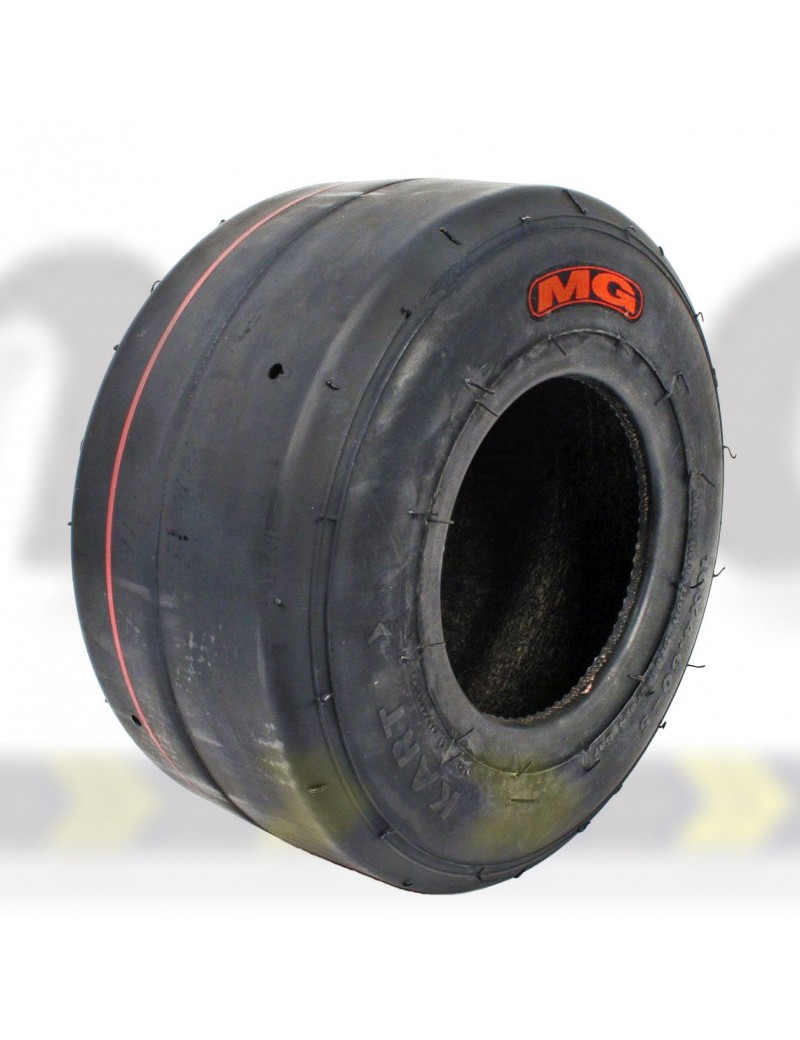 Front Tyre MG Red 10 x 4.50-5