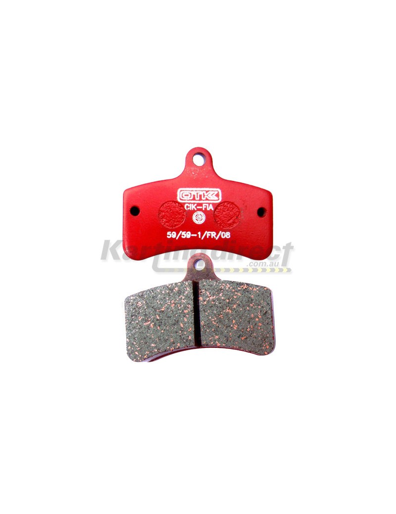 OTK BS2  Brake Pad - RED Compound - Genuine