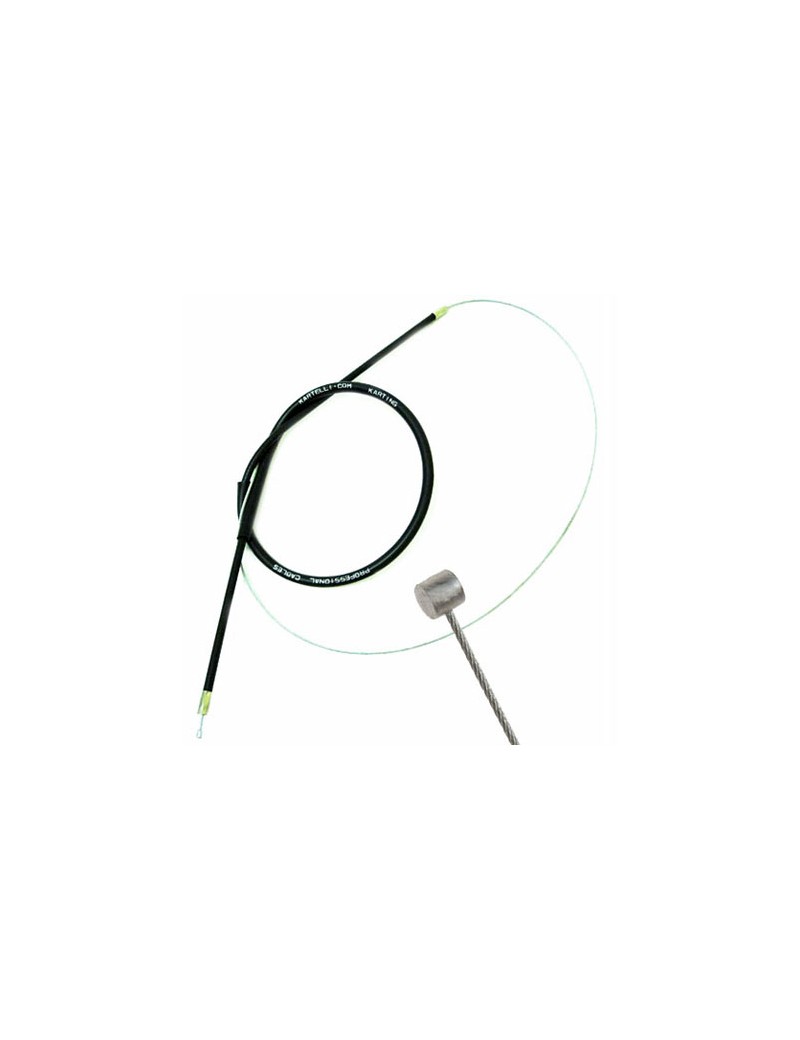 Accelerator Cable  Round  Black  Long