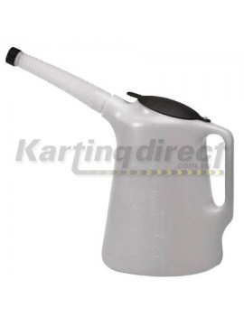 Fuel Mixing Jug 5 litre with scale printed on the side