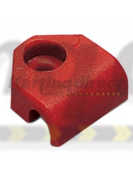 8mm Locking for Plastic brake line red