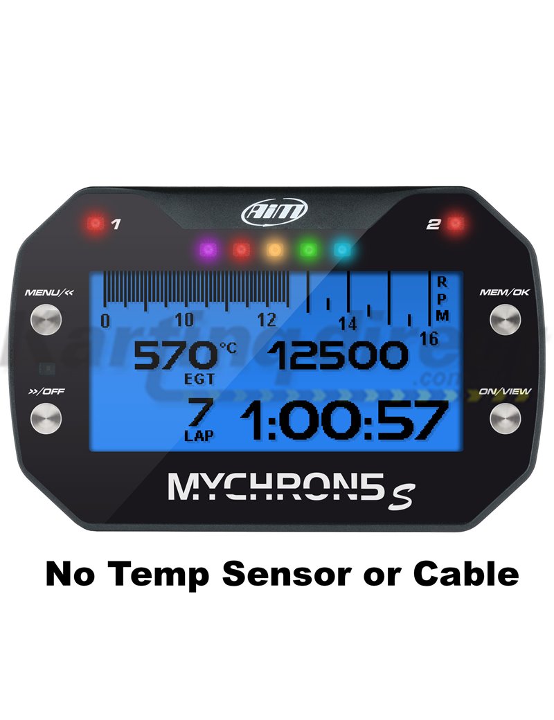 Aim MyChron5 MyChron5 no temp sensor or ext cable