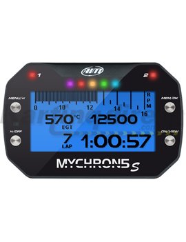 Aim MyChron5 GpS, 1 temp sensor and cable, rechargeable battery, charger