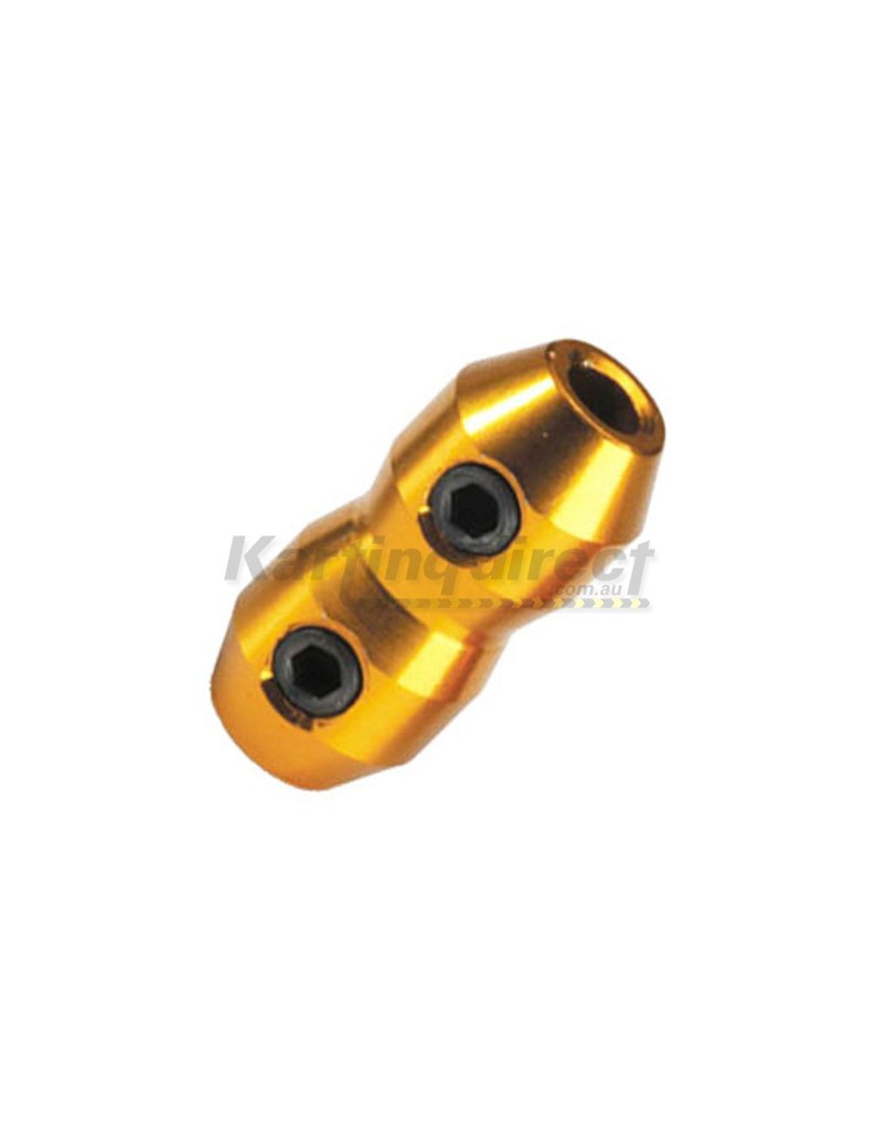 Accelerator Cable Clamp  GOLD