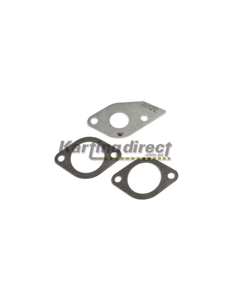 Restrictor to suit Rotax Senior Max with power valve. Includes 2 x Exhaust Gaskets