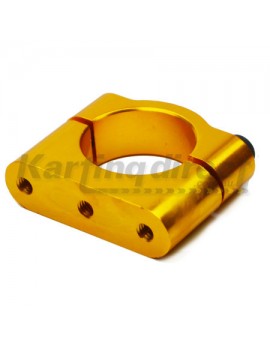 Mount Clamp  Battery or Radiator  Gold 32mm