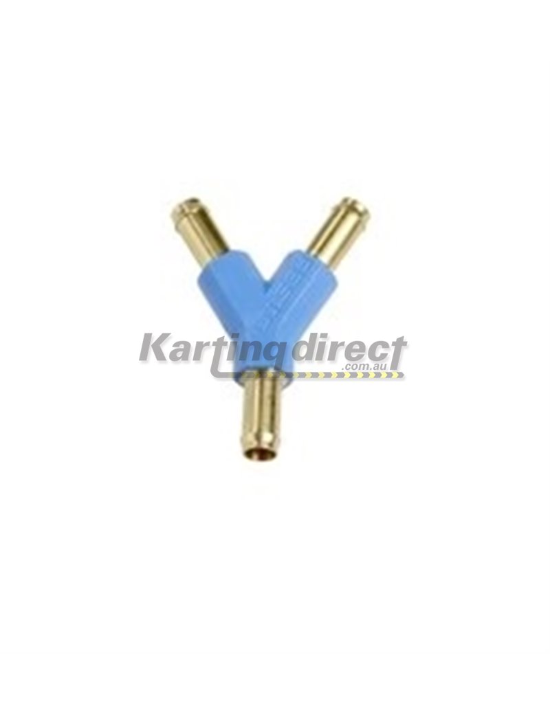 Fuel Line Y connection - Brass