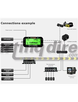 Aim MyChron 5S MyChron 5 S no temp sensor or ext cable