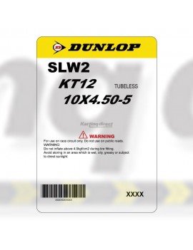 Tyre set  Dunlop KT12
Junior wet set - for CADETS