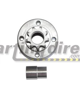 9 Tooth sprocket suit IAME X30 KA100 Can be used on RL Leopard with the X30 type clutch drum - KIT - Inc sleeve and bearings