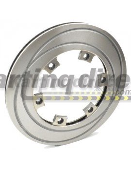 Brake Disc 210mm x 12mm twin groved not drilled