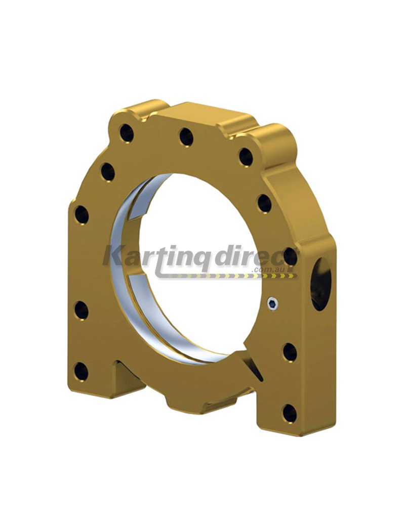 Bearing Hanger Gold 40mm and 50mm Axles suit OD 80mm bearings Bearing Hanger Gold 40mm and 50mm Axles suit OD 80mm bearings