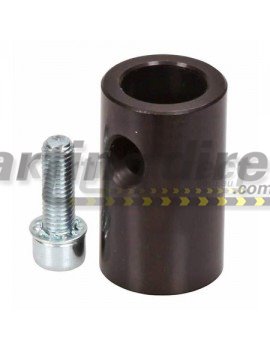 Bar Clamp with Support Mount  30mm black