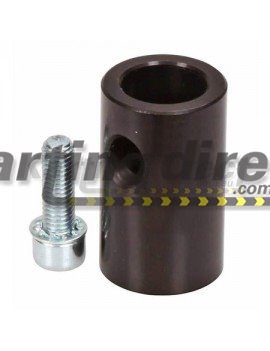 Bar Clamp with Support Mount  30mm black