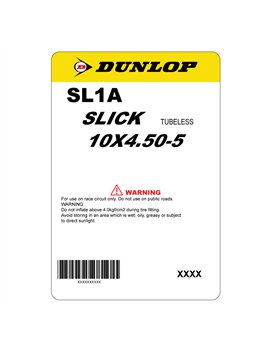 Tyre set Dunlop SL1A  Full Senior Set Enduro Control Tyre