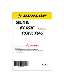 Tyre set Dunlop SL1A  Full Senior Set Enduro Control Tyre