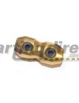 Accelerator Cable Clamp magnesium colour
