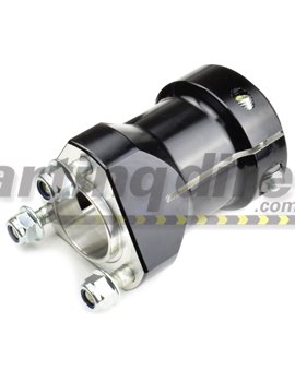 Rear Hub  Suit 40mm Axle  90mm long  Black Anodised