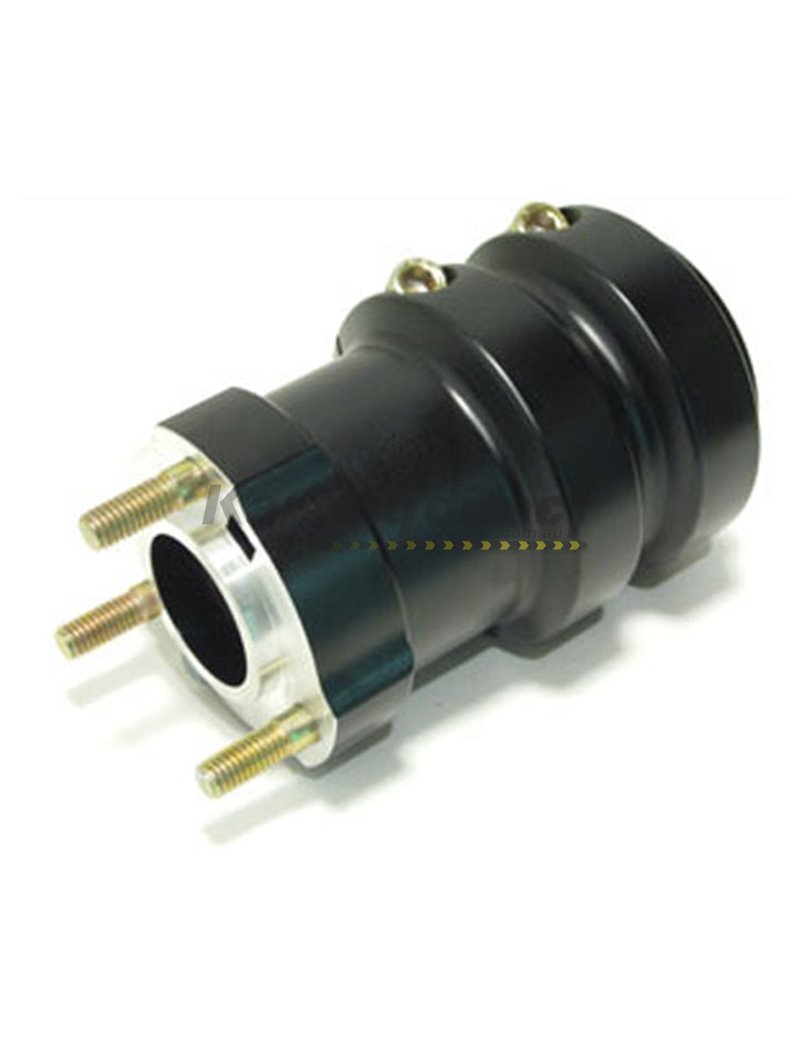 Rear Hub  Suit 50mm Axle  120mm long  Black Anodised