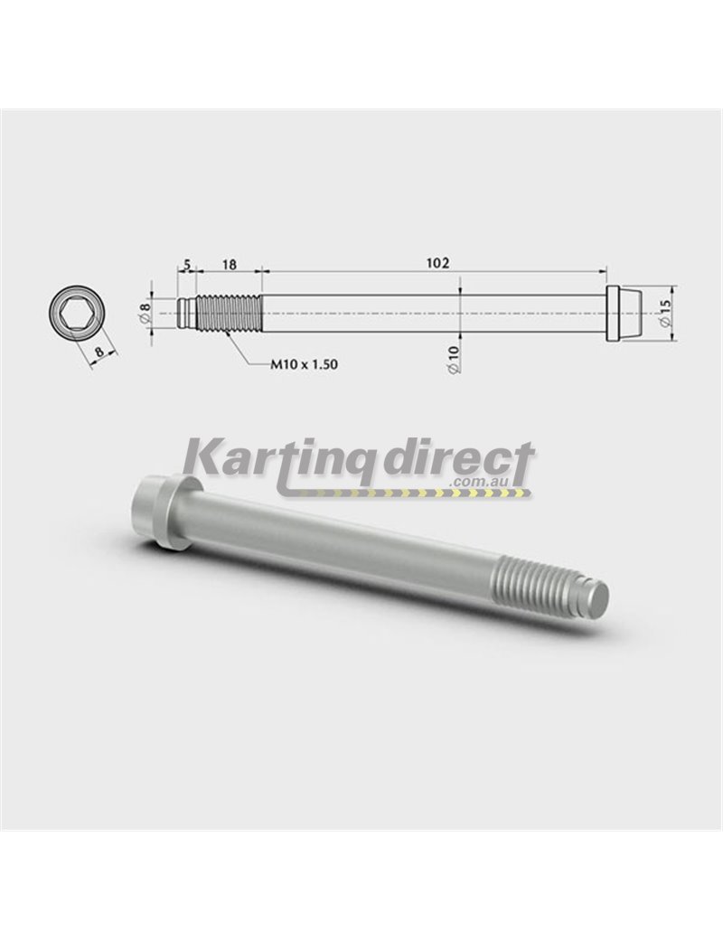 King Pin Bolt 10mm x 100mm King Pin Bolt 10mm x 100mm